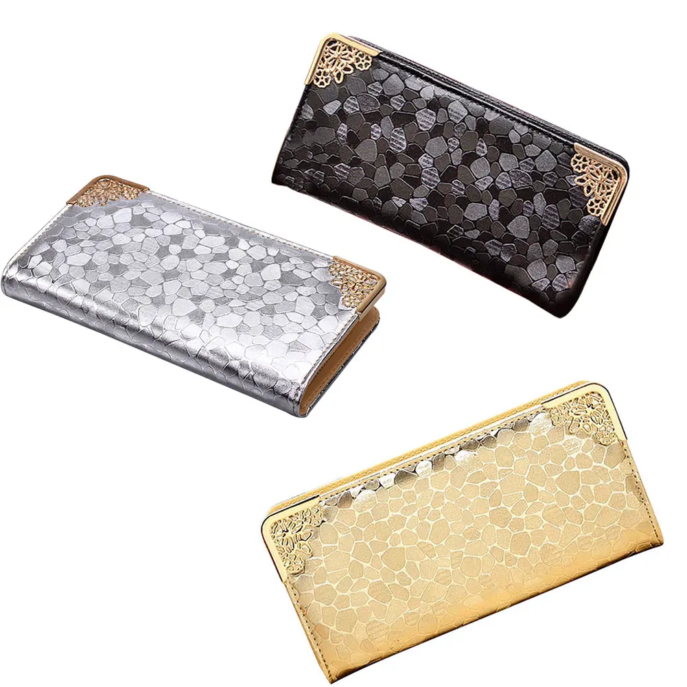 wallet women Hot Sale Lady Women PU Leather Long Purse Wallet Clutch Zip Bag Card Holder Design Famous Brand High Quality 40 | Багаж и