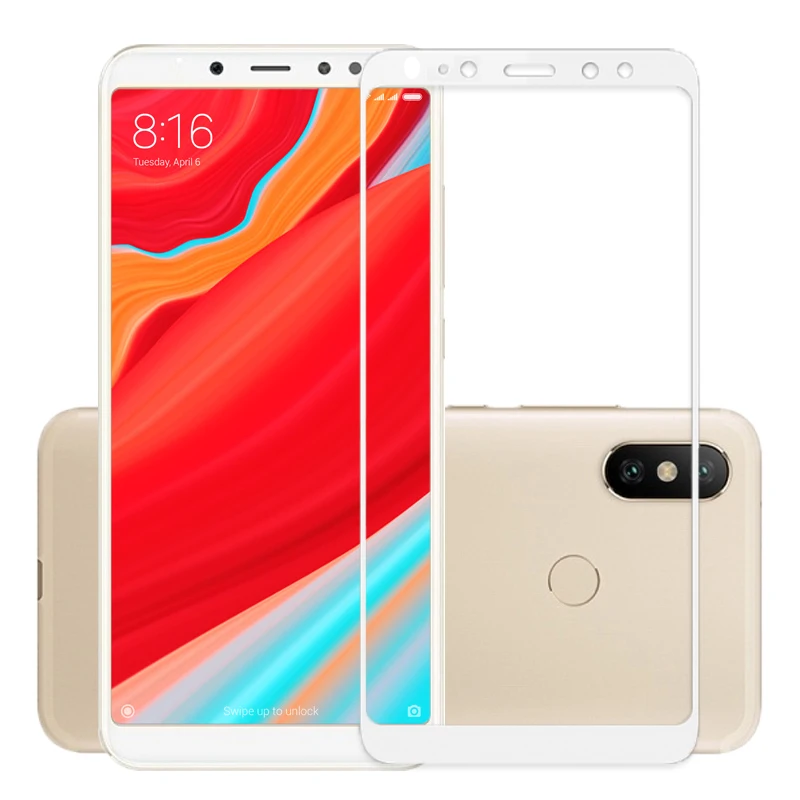 Закаленное стекло с полным покрытием для Xiaomi Redmi S2 Защита экрана S 2 глобальной
