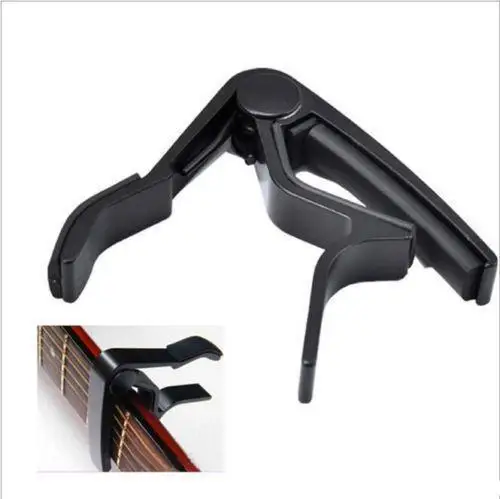 New 2015 Quick Change Clamp Key Capo For Acoustic / Electric Classic Guitar Black | Спорт и развлечения