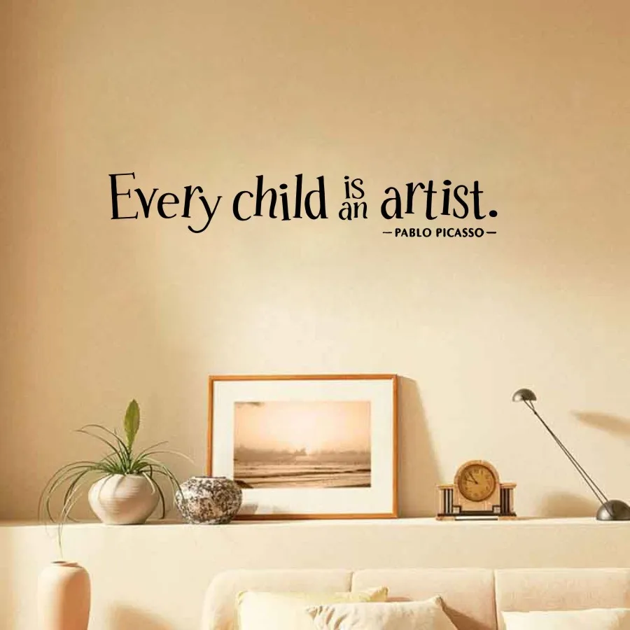 Романтические Съемные Виниловые наклейки для каждого ребенка украшения спальни