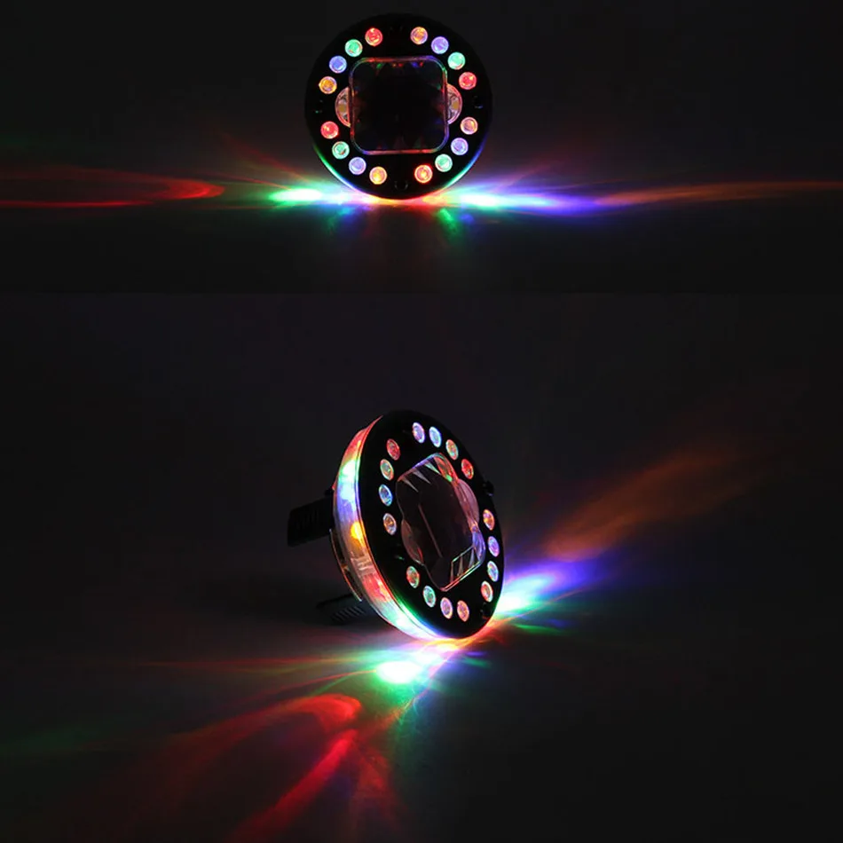 4 шт./лот Солнечная энергия авто вспышка обесцвечивание Led украшение автомобиля