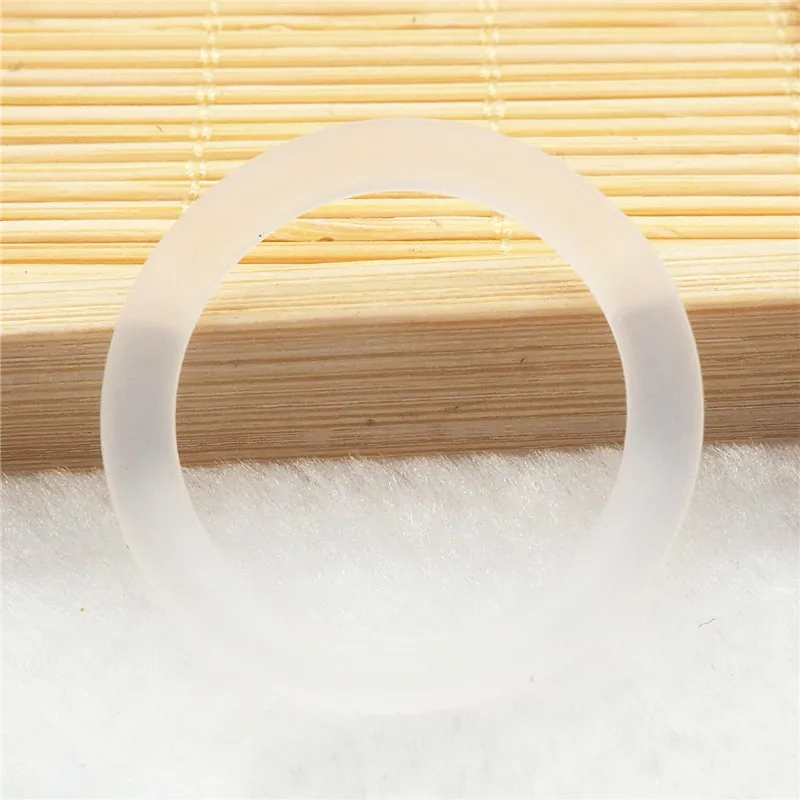 Clear Chenkai 10 шт. без БФА, силиконовый адаптер уплотнительные кольца DIY Baby NUK MAM кольцо для соски Детская Подвеска Игрушка 20 цветов - Цвет: Clear