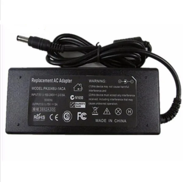 

15V 5A AC /DC Power Supply Adapter Battery Charger for Toshiba Satellite M35 M40 M45 M50 M55 M110 R10