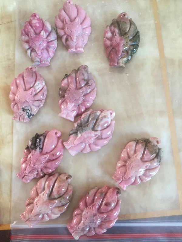 Натуральная роза Хуэй Роза Хуэй кулон кристалл самодельные Украшения, Аксессуары
