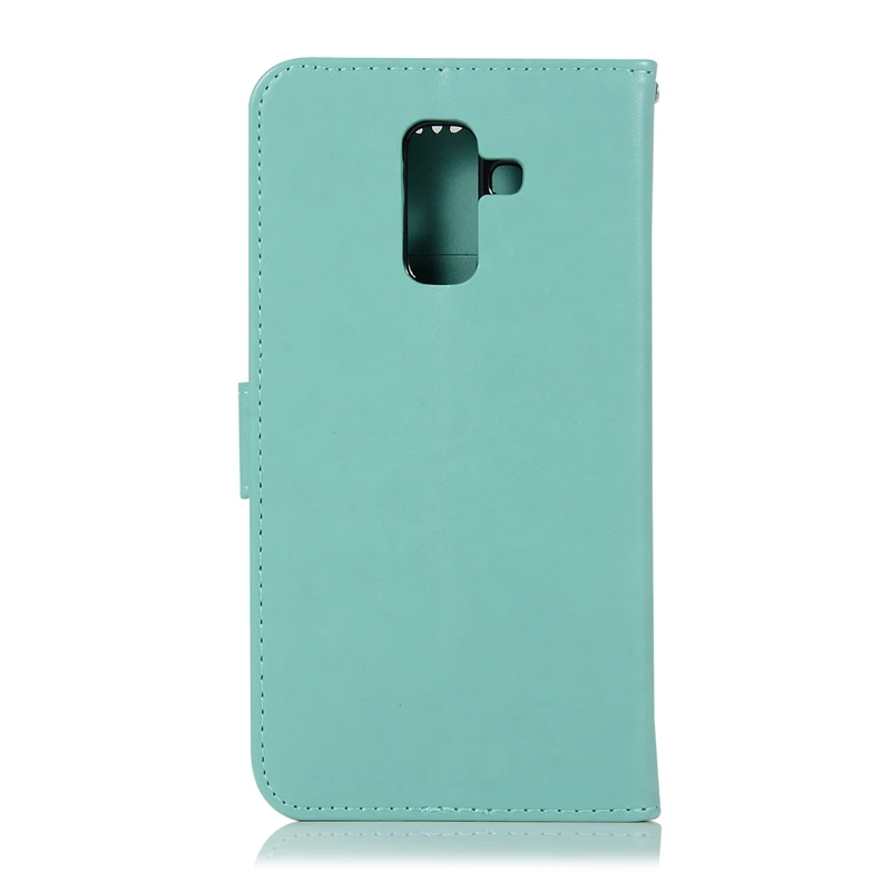 Чехол Etui для Samsung Galaxy J8 2018 чехол J800F J800 SM-J800F кожаный бумажник с совой откидной