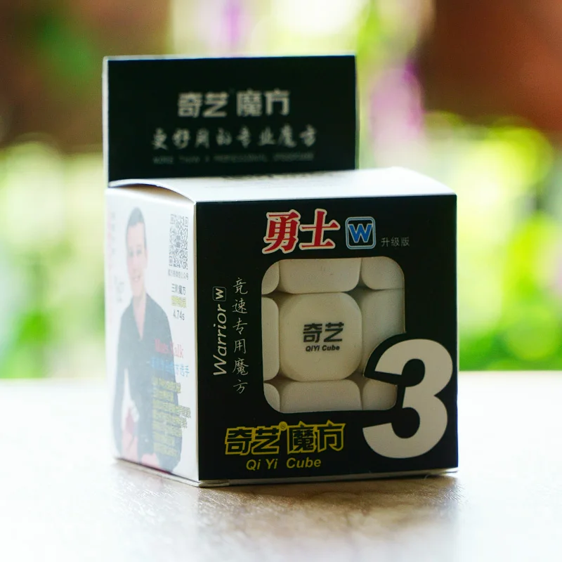 Трехслойный волшебный куб QIYI Warrior W 3x3x3 профессиональный скоростной наклейка для