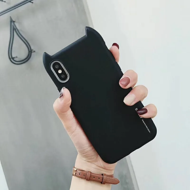 Роскошный оригинальный однотонный мягкий силиконовый высококачественный чехол