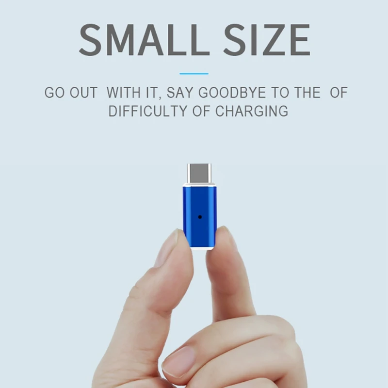 Магнитный адаптер для быстрой зарядки Android Type C plug Micro USB 2 0 соединительное