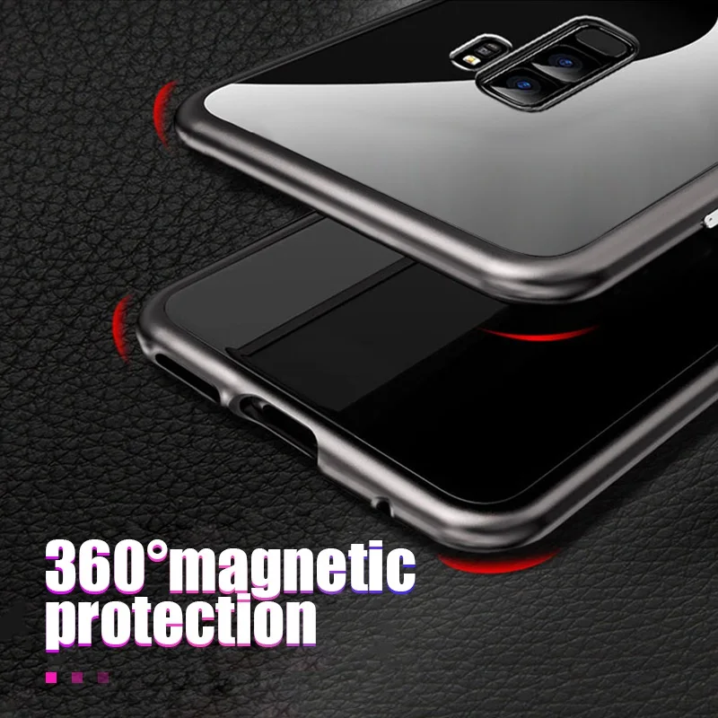 Artisome Магнитный Адсорбция дело для samsung Galaxy S9 S8 плюс Чехол Примечание 8 магнит из