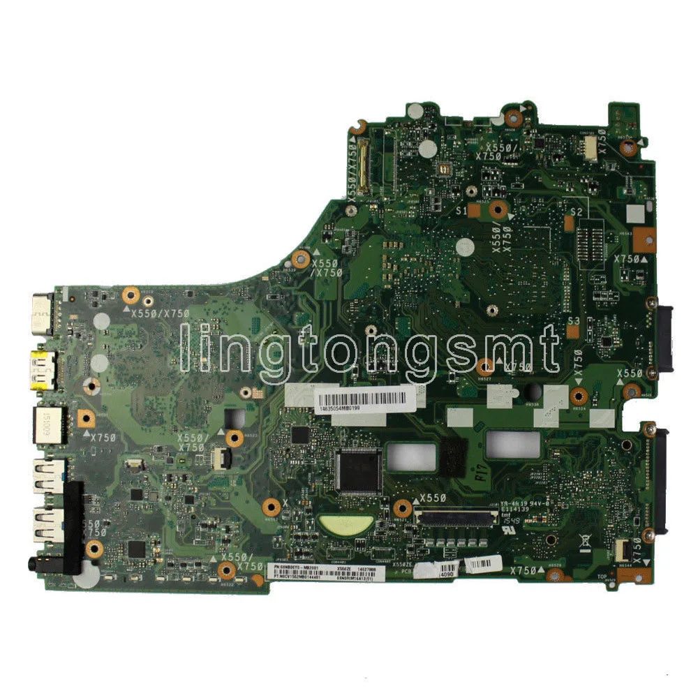 Материнская плата для ноутбука For Asus X550ZE X550ZA X550Z X550 K550Z VM590Z A555Z K555Z X555Z материнская |