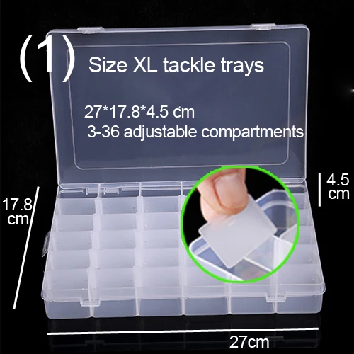 1 Size XL Trays Рыболовные снасти рюкзак большой водонепроницаемый снасти Кемпинг Туризм Треккинг Спорт Путешествия Рюкзаки Сумка вариант 4 лотки для хранения коробка - Цвет: 1 Size XL Trays