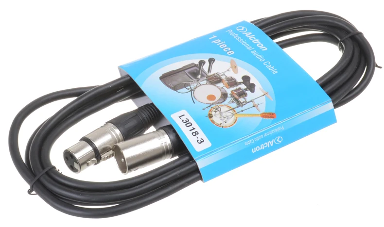 Кабель для микрофона Alctron l3018 кабель аудио кабеля xlr|cable meter|cable to component convertercable