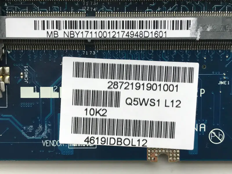 Высококачественная материнская плата для ноутбука ACER Aspire V3 571G NBY1711001 Q5WVH LA 7912P HM77
