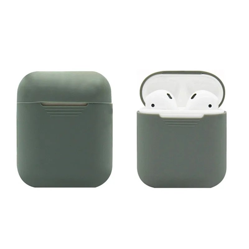 Новинка для AirPods силиконовый чехол Защитная оболочка покрытие для Apple Airpod зарядный чехол практичные аксессуары Прямая поставка#0607