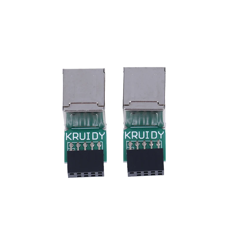 1 шт. Внутренняя Материнская плата 9pin в 2 порта USB 0 A Женский адаптер конвертер