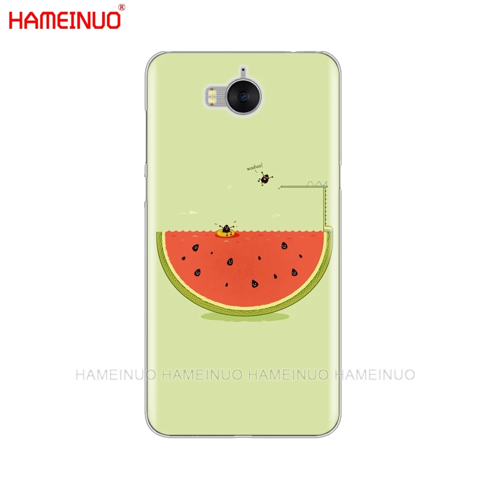 HAMEINUO Летний чехол для сотового телефона с принтом фруктов и надписью I love huawei honor 3C
