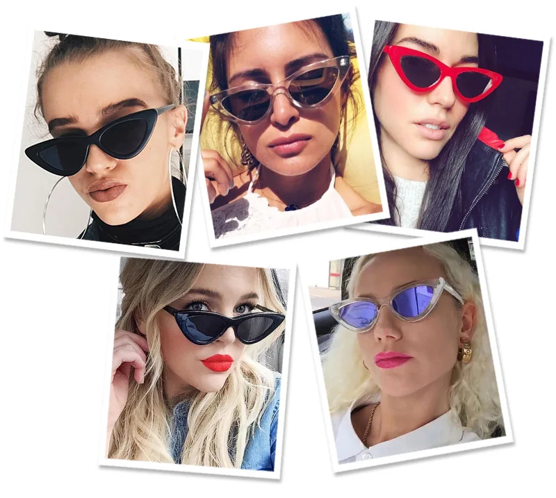 2018 новые модные милые сексуальные женские солнцезащитные очки кошачий глаз