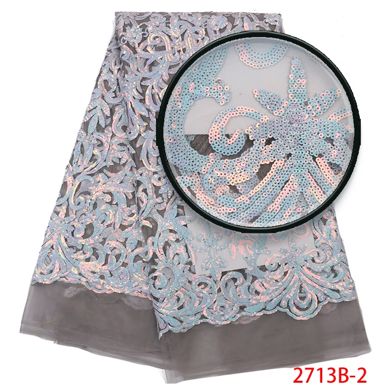 Новейшая африканская кружевная ткань 2019 Высококачественная нигерийская