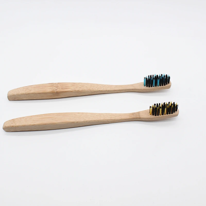 

Bamboo Toothbrush Soft Nylon bristles tandenborstel Fibre Wooden Handle Low carbon Environmentally Toothbrush Free Custom logo