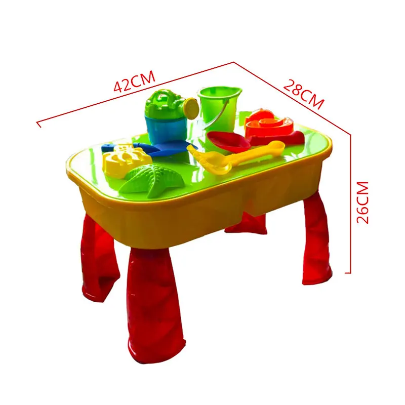 JayCreer Sand 'n Splash стол с отсеком для хранения и крышкой