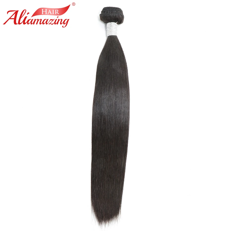 

Ali Amazing Hair Peruvian Silky Straight Hair Bundles 1 Piece 100% Remy Human Hair Bundles Extensions Double Weft Free Shipping