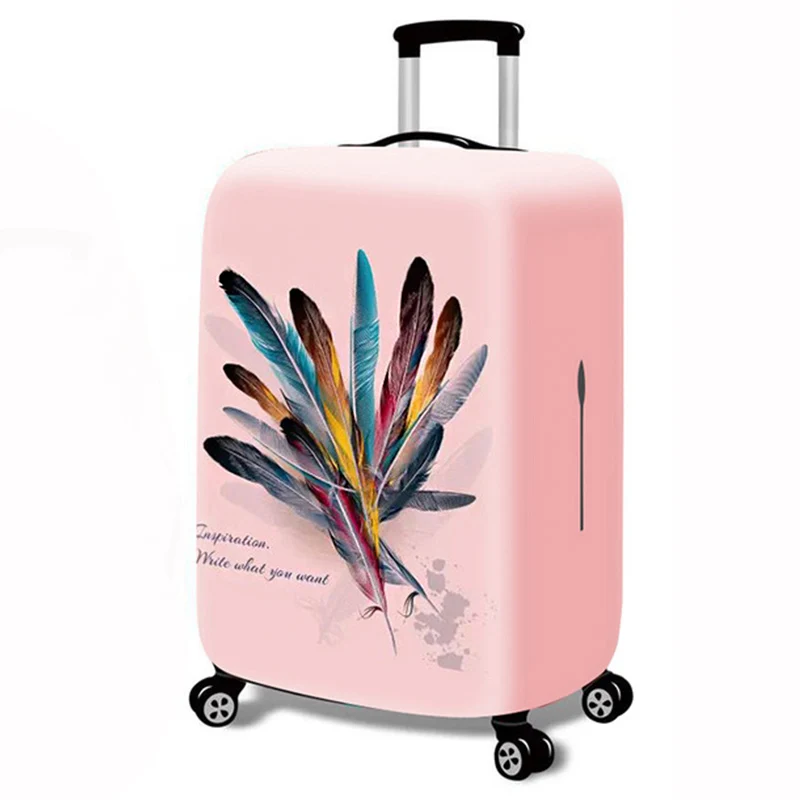 H Luggage cover Модный дорожный костюм, защитный чехол для 18-28 дюймов, аксессуары для багажа на колесиках, чехол, пылезащитный чехол, аксессуары для путешествий - Цвет: H Luggage cover