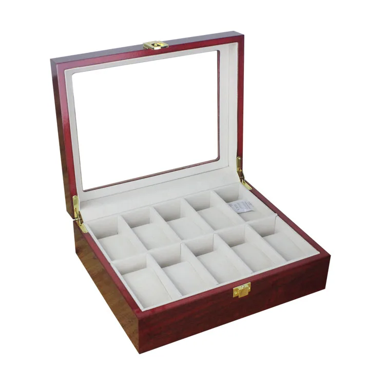 Classical Fashion Watch Organizers for Europe Brand Watches Box Wood Window Storage Display Case Reliable China Supplier | Наручные часы