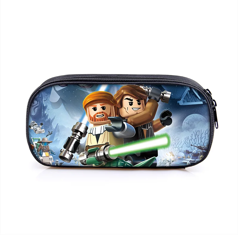 1pc pencil bag 11 16 дюймов ниндзя детские школьные сумки ортопедический рюкзак детские школьные мальчиков Mochila Infantil сумки с рисунком - Цвет: 1pc pencil bag 11
