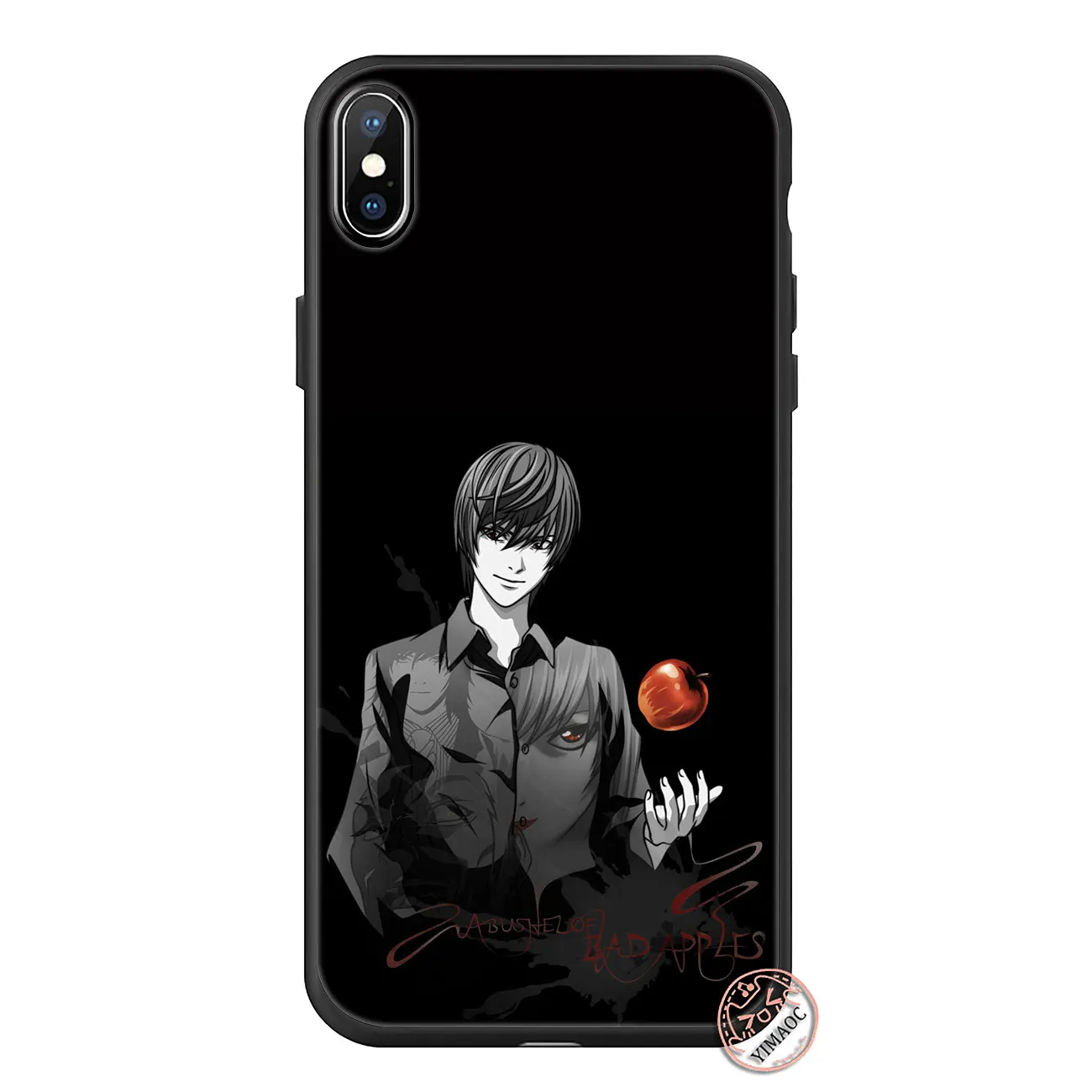 14 YIMAOC Death Note Рюк Кира Мягкий силиконовый чехол для телефона для iPhone 11 Pro XS Max XR X 6 6S 7 8 Plus 5 5S SE 10 TPU черный чехол - Цвет: 14