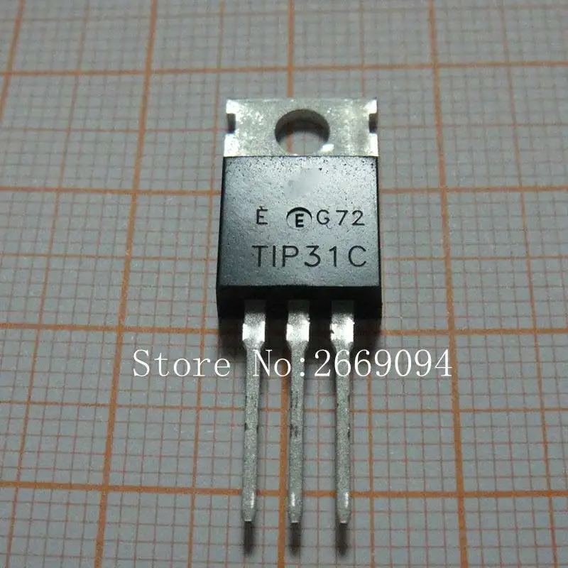 Биполярные транзисторы TIP31C TIP31 TO-220 10 шт. бесплатная доставка BJT NPN Gen Pur Power |