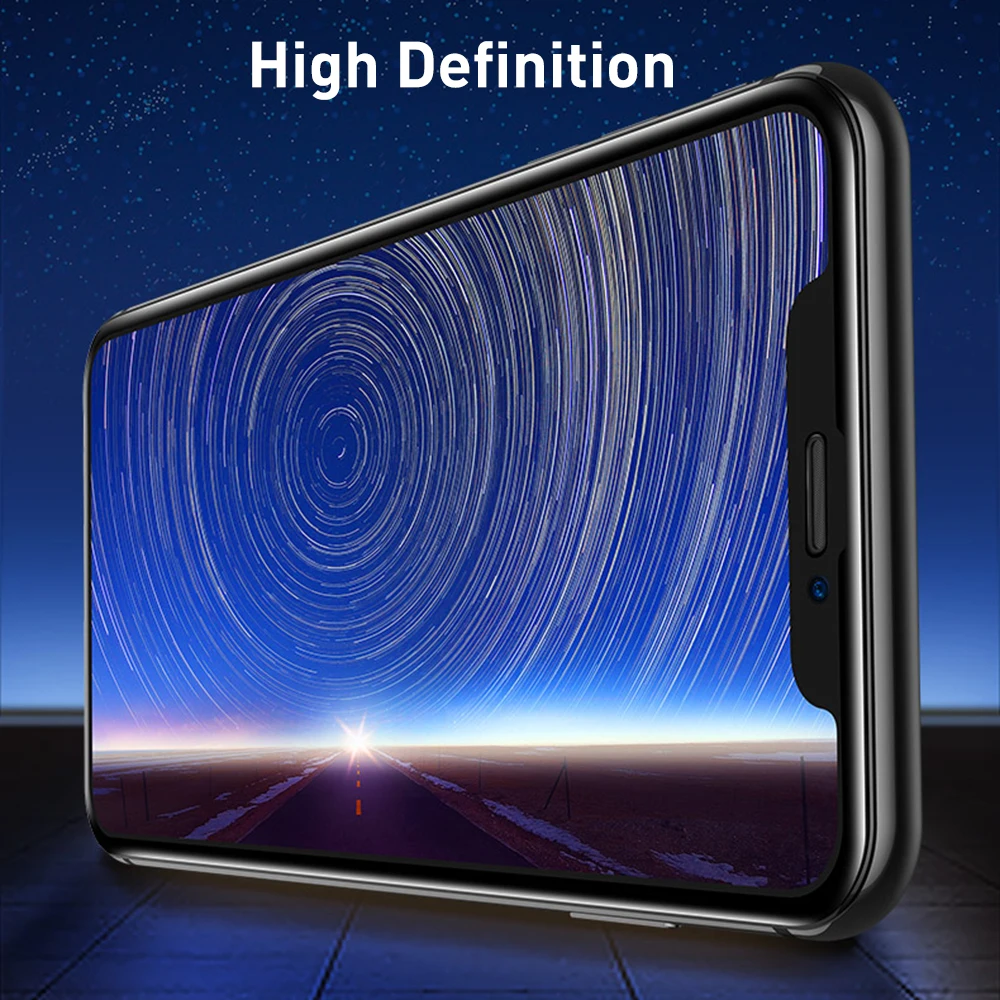 100D Полное покрытие экрана Защитное стекло для iPhone X 6 7 8 6S plus защитная пленка