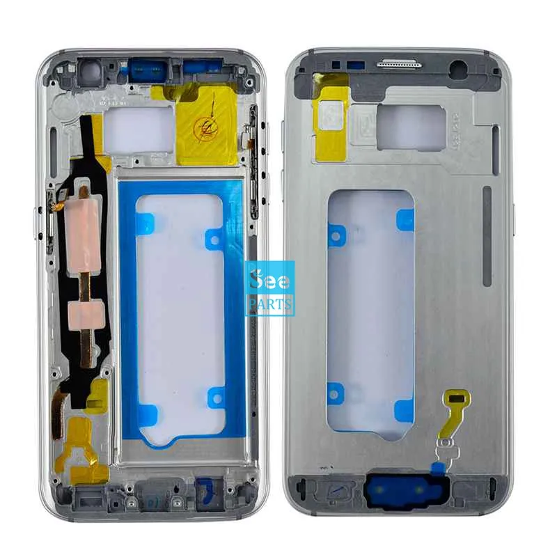 For Samsung Galaxy S7 G930 Middle Housing Bezel Metal Frame Chassis SAMSUNG Replacement Parts Repair | Мобильные телефоны и
