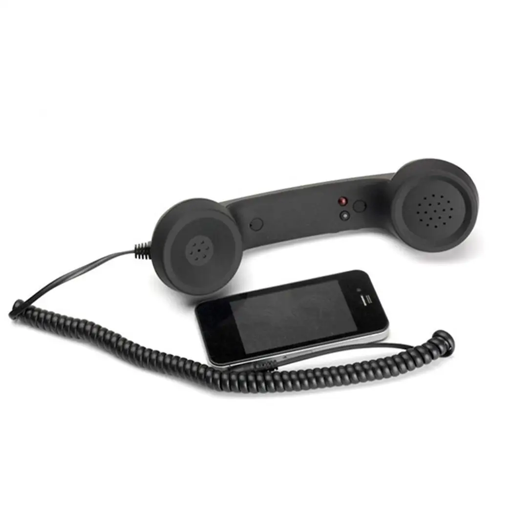 Модный портативный универсальный телефонный внешний микрофон в стиле ретро для