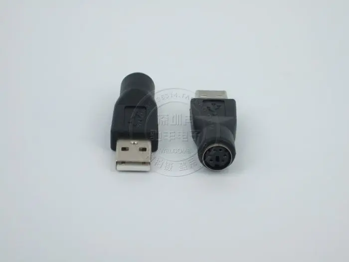 USB-разъем папа для PS2 PS/2 порта 6pin Mini Din мама переходник-соединитель клавиатуры мыши