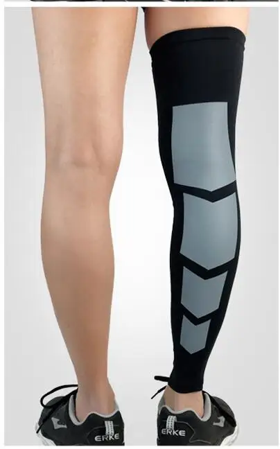 HX004 Black Спортивные защитные гетры из дышащей лайкры, новинка, компрессионные наколенники для велоспорта, бега, баскетбола, гетры - Цвет: HX004 Black