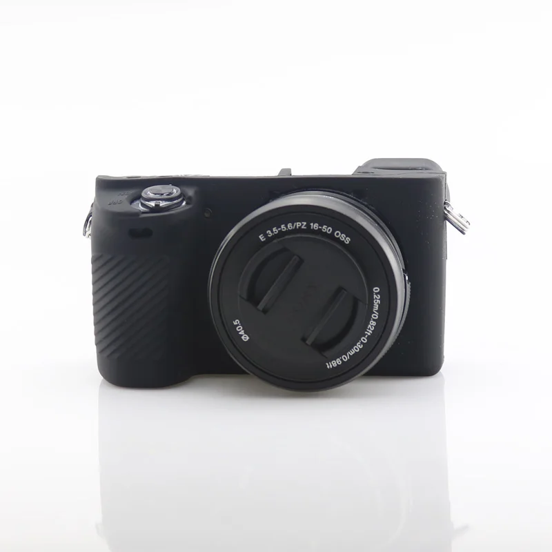 Хороший защитный чехол для Sony A6500 объектива 16 50 мм из мягкого силикона и резины