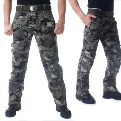 MAGCOMSEN, тактические штаны, хлопковые, военные, дышащие, мульти карманы, военные, армейские, камуфляжные, брюки-карго, брюки для мужчин, AG-YLTZ-01 - Цвет: Camouflage
