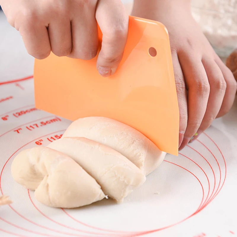 Bakerdream 3 шт./компл. Пластик Fondant (сахарная) торт тесто резак кондитерский скребок