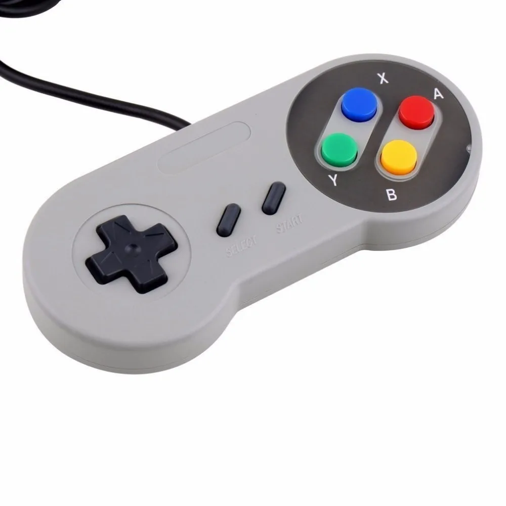 Игровой контроллер 50 шт./лот USB проводной классический геймпад джойстик для ПК
