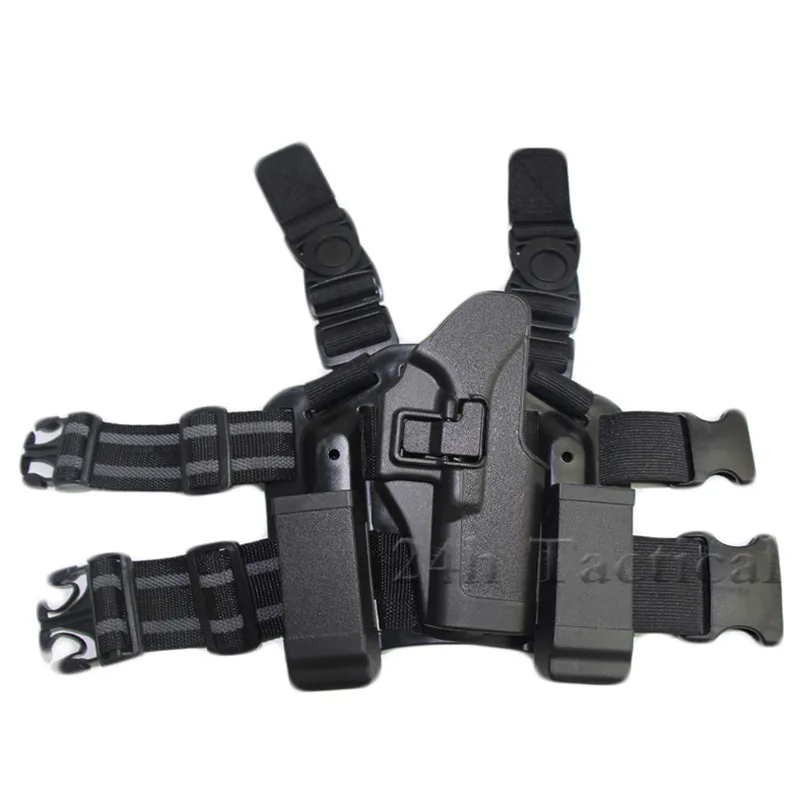 CQC Glock ножная кобура для пистолета 17 19 22 23 Тактический Открытый CS Игры Пистолет