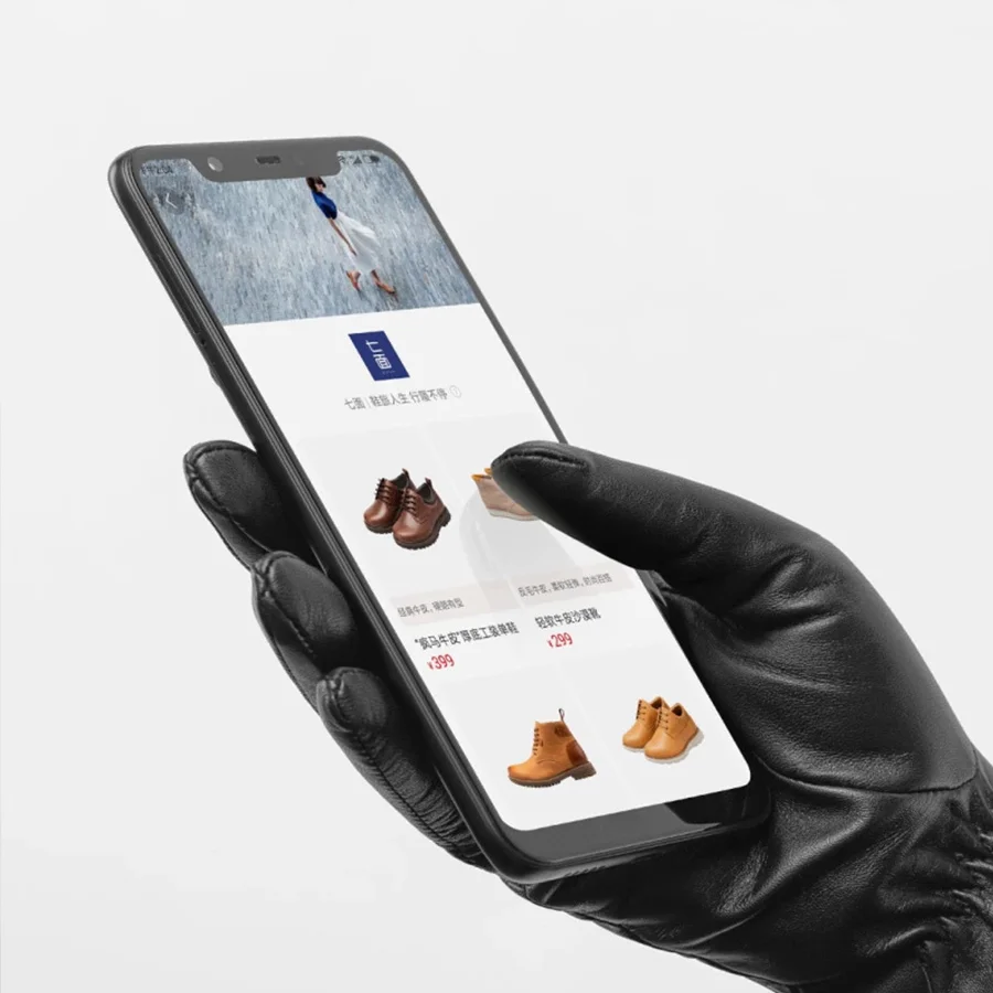 Горячая Распродажа Xiaomi Mijia испанская кожа Qimian из овечьей шкуры с сенсорным
