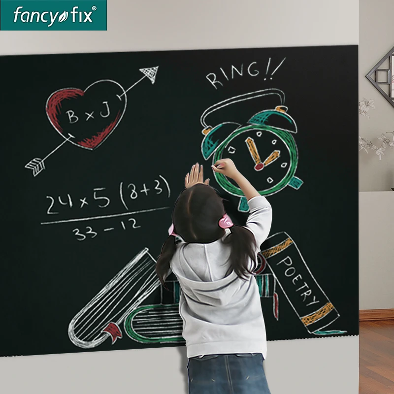 Fancyfix доска стены Стикеры 45 см 60 доске рисовать s для детей дома классе и офиса | Дом