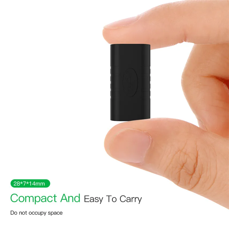 Usb type C адаптер конвертер «Мама-мама» портативный USB-C зарядки синхронизации данных адаптер type-C удлинитель для телефона планшета