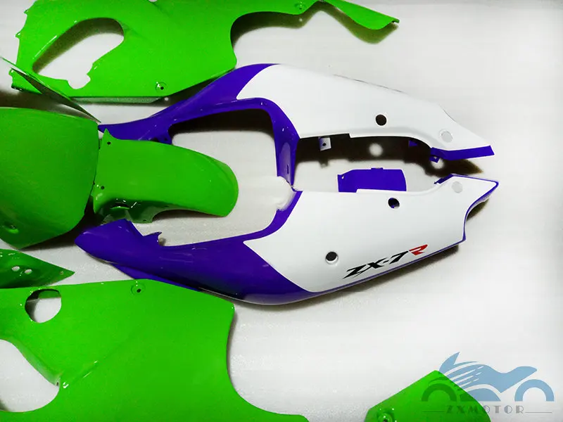 Бесплатно изготовленные на заказ комплекты обтекателей для KAWASAKI Ninja ZX7R 1996 1997-2003
