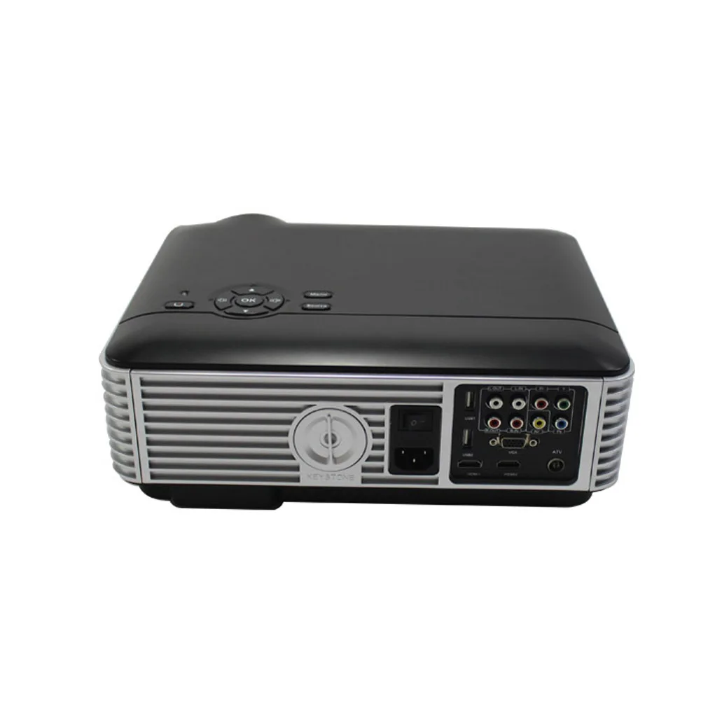 300 дюймов Full HD 1080 P 5200 lumens 1280 * 800 видео tft-hdmi USB из светодиодов домашний кинотеатр