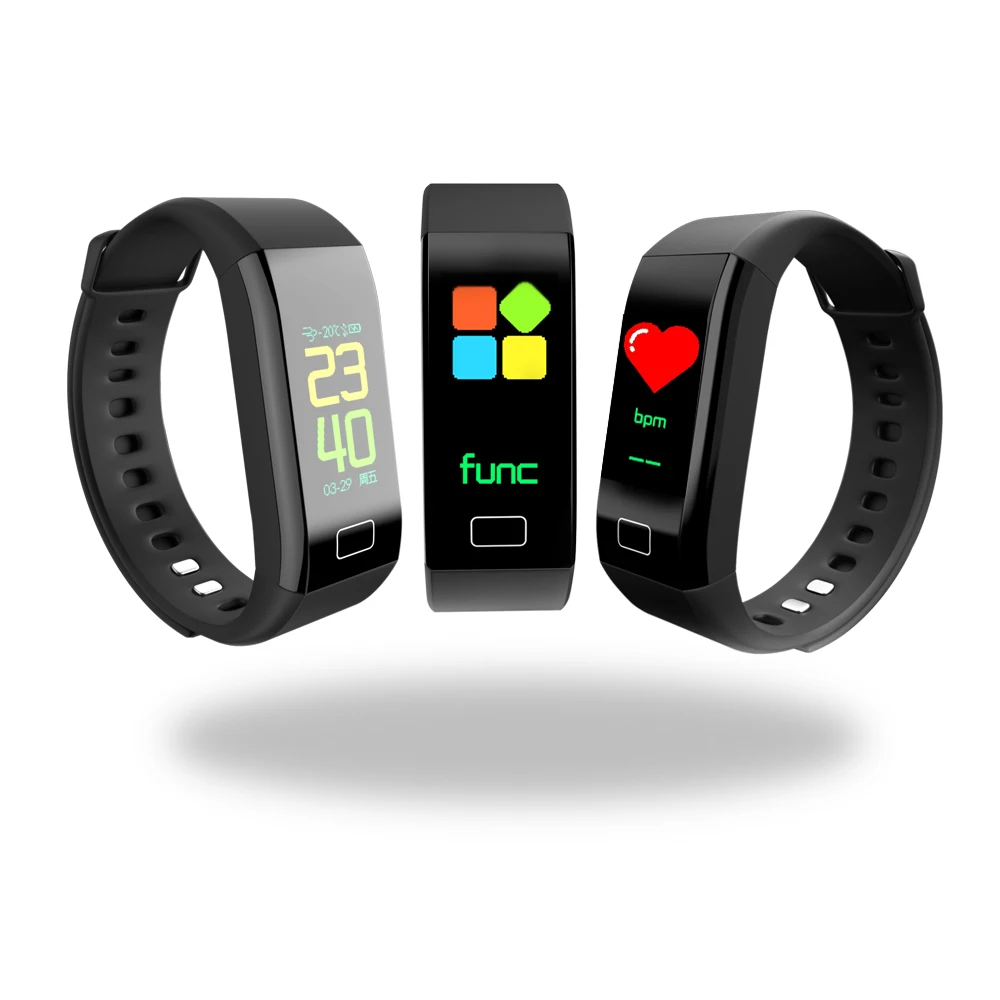 Умный Браслет фитнес-трекер пульсометр спортивный Smartband Pedometro Bluetooth цветной экран
