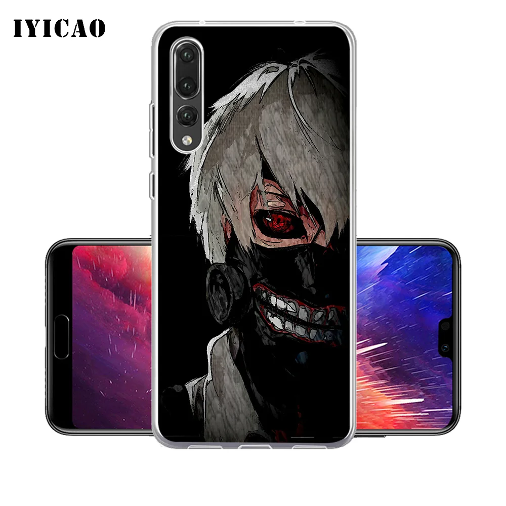 IYICAO Uta Tokyo Ghoul мультяшный Мягкий силиконовый чехол для телефона Huawei P30 P20 Pro P10 P9 P8 Lite