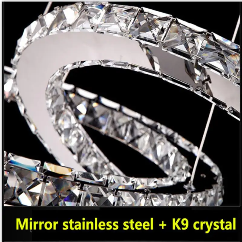 Люстра YANGHANG светодиодный хрустальное кольцо подсвечник хрустальный светильник