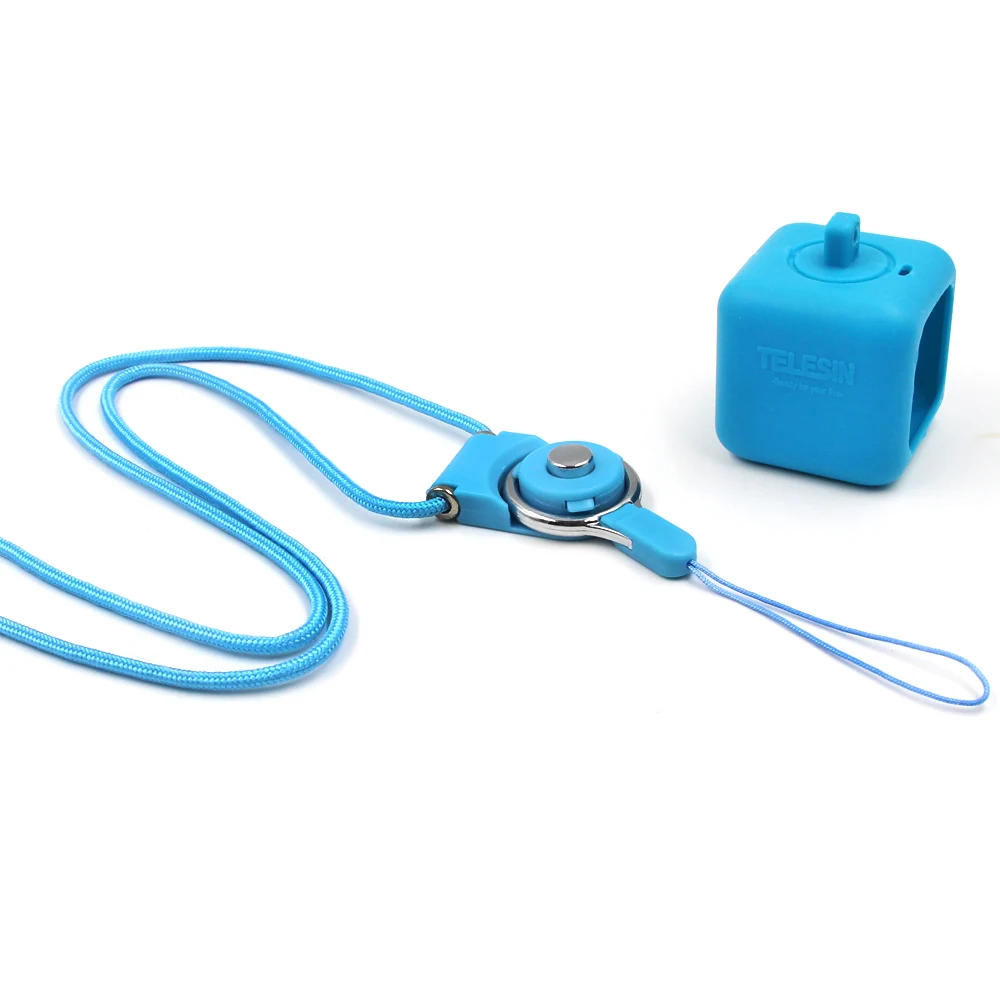 Силиконовая Защитная резиновая рамка для корпуса Polaroid Cube +/ plus чехол с шнурком