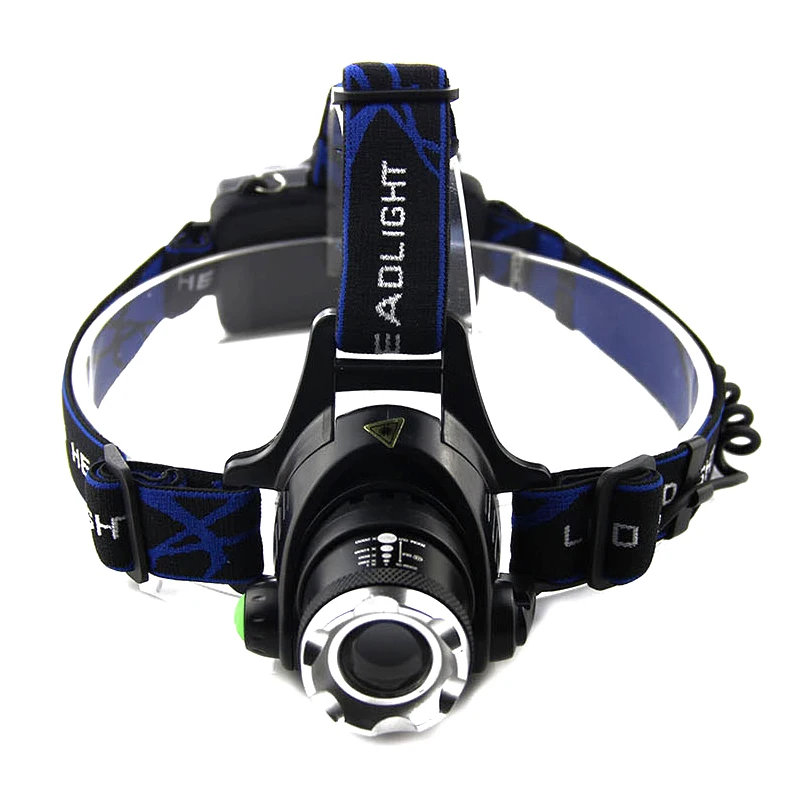 [DBF] Высокая мощность светодиодные фары CREE Q5 налобный фонарь перезаряжаемый